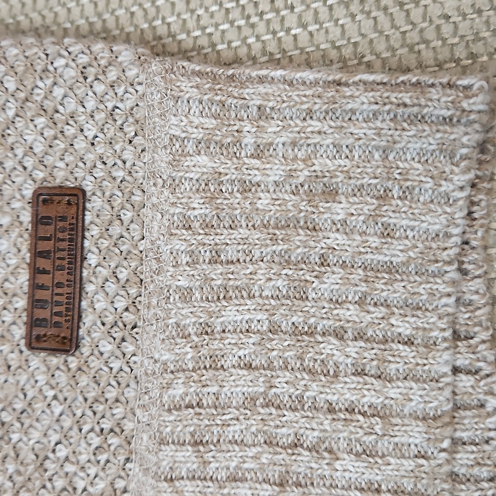 Buffalo David Bitton Men's Weebery Fleece Lined Button Up Sweater Medium - Picture 14 of 14
